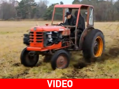 Τρόμος στα… χωράφια από τρακτέρ με κινητήρα turbo